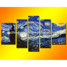 Van Gogh Starry Night Oil Painting Famous Arts